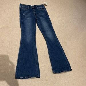 Altar'd State Dark Blue Flare Jeans
